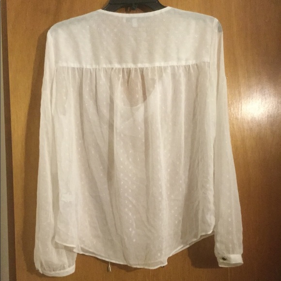 J-Lo Sheer Peasant Shirt - Picture 3 of 4